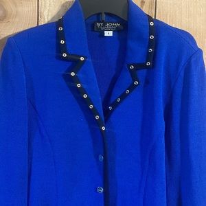 St.John Royal Blue Blazer